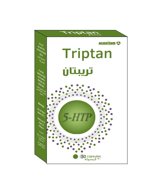 Triptan medication box with green and white design on a white background from e-medicine medicine online