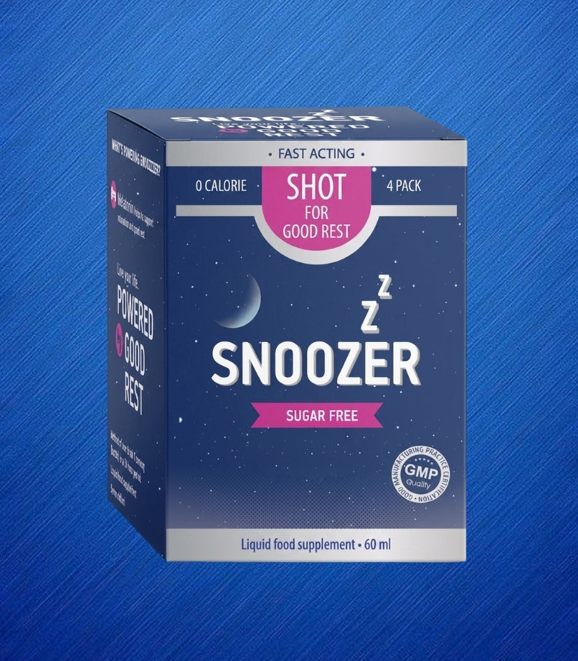 Snoozer Melatonin Liquid Shot 60ml x 4's