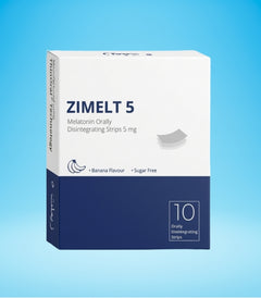 Zimelt Melatonin Orally Disintegrating Strip 10's
