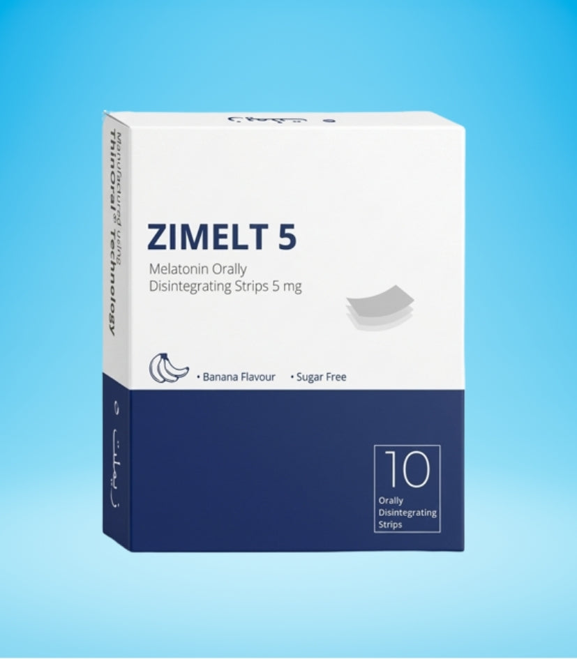 Zimelt Melatonin Orally Disintegrating Strip 10's