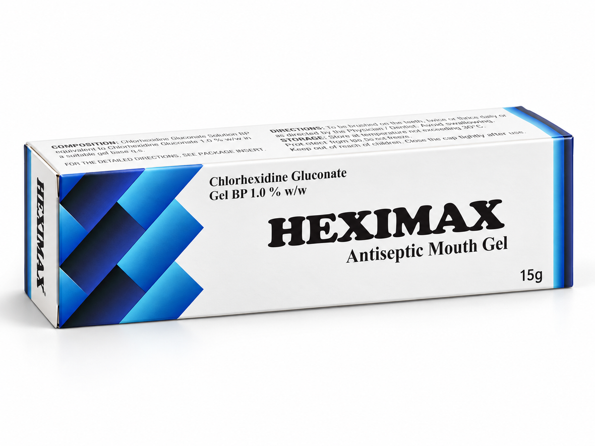 Heximax Antiseptic Mouth Gel 15g