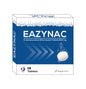 Eazynac N-Acetylcysteine Effervescent Tablets packaging on a white background  from e-medicine medicine online
