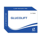 Box of Glucolift tablets with blue and white design on a white background from e-medicin - your source for medicine online