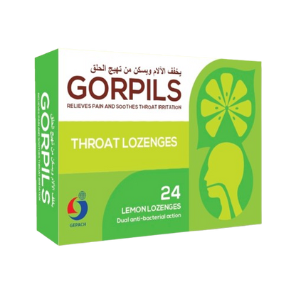 Gorpils Throat Lozenges 24's