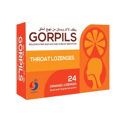 Gorpils Throat Lozenges 24's