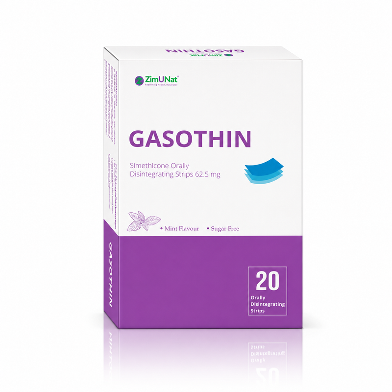 Gasothin Simethicone Orally Disintegrating Strip 20's