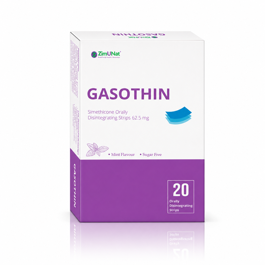 Gasothin Simethicone Orally Disintegrating Strip 20's