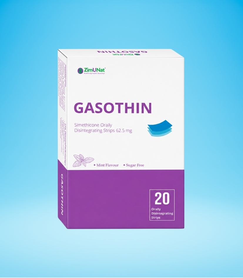 Gasothin Simethicone Orally Disintegrating Strip 20's
