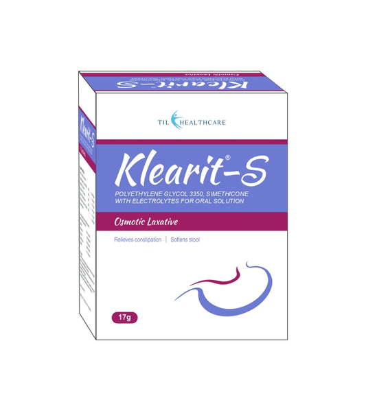 Klearit-S PEG+Simethicone Sachets 7's