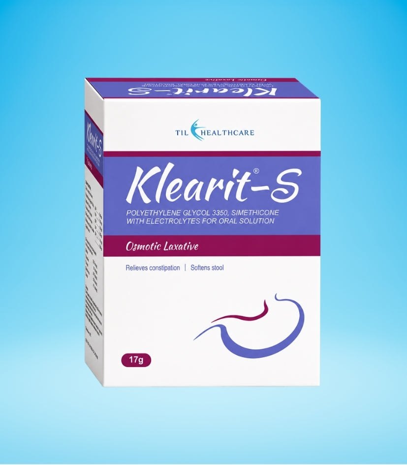 Klearit-S PEG+Simethicone Sachets 7's