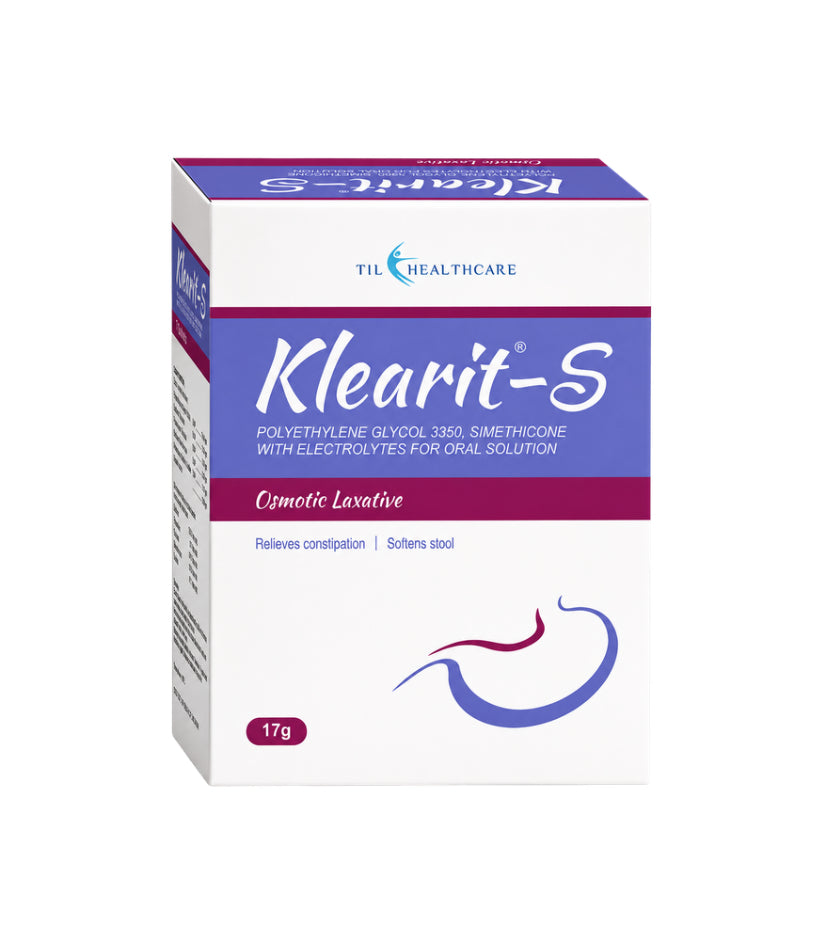 Klearit-S PEG+Simethicone Sachets 7's