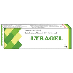 LYRAGEL gel packaging on a white background from e-medicin - your source for medicine online