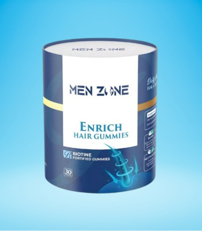 Men Zone Enrich Hair Gummies 30's
