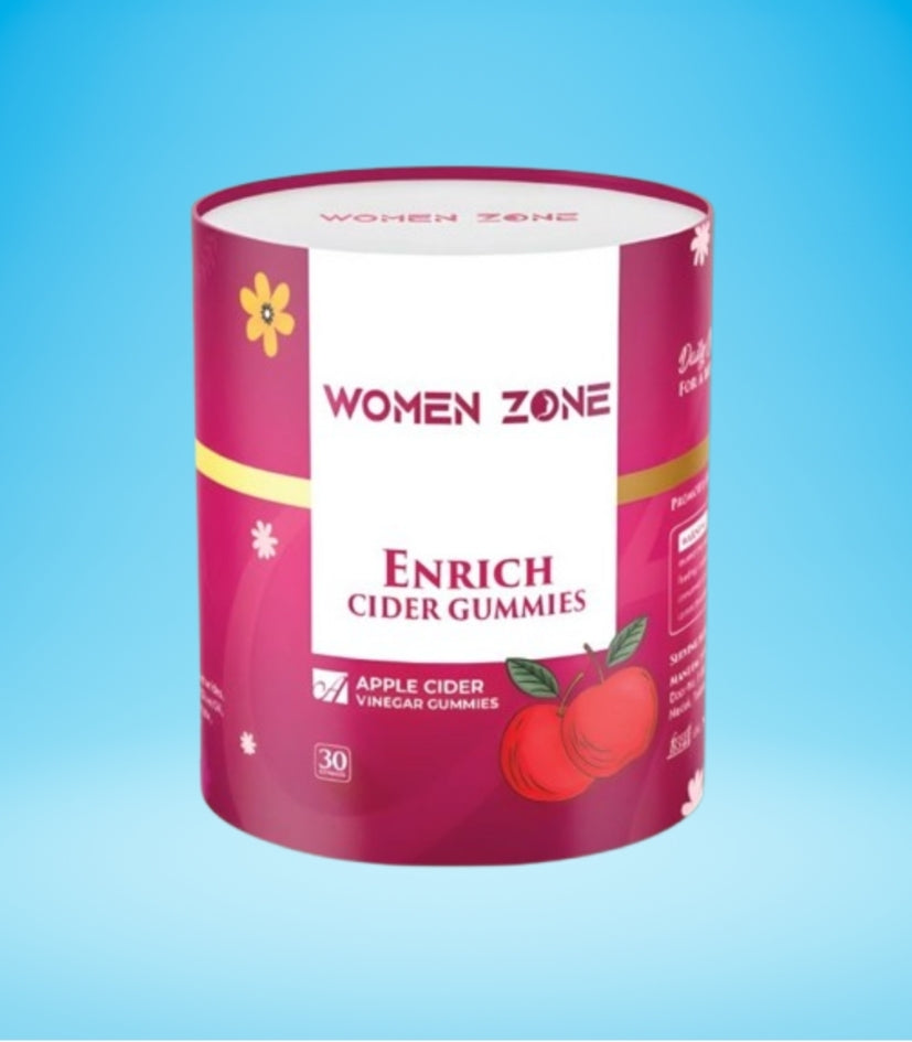 Women Zone Enrich Cider Gummies 30's
