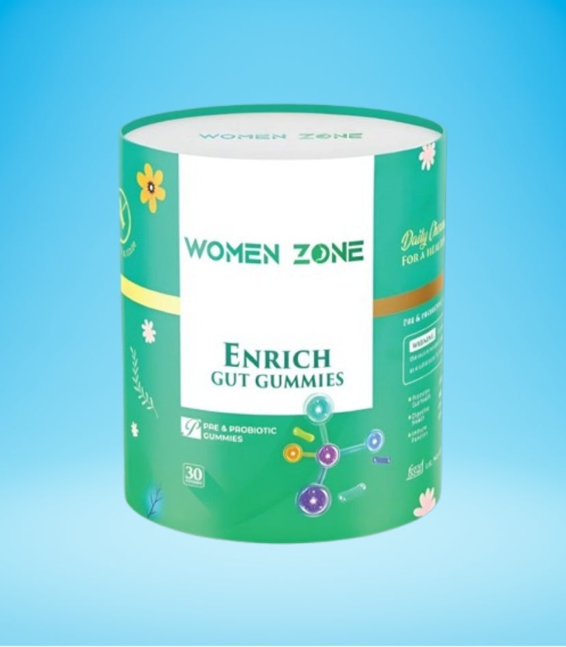 Women Zone Enrich Gut Gummies 30's