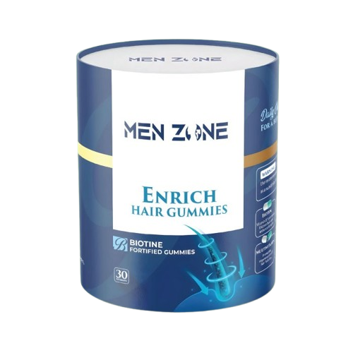 Men Zone Enrich Hair Gummies 30's