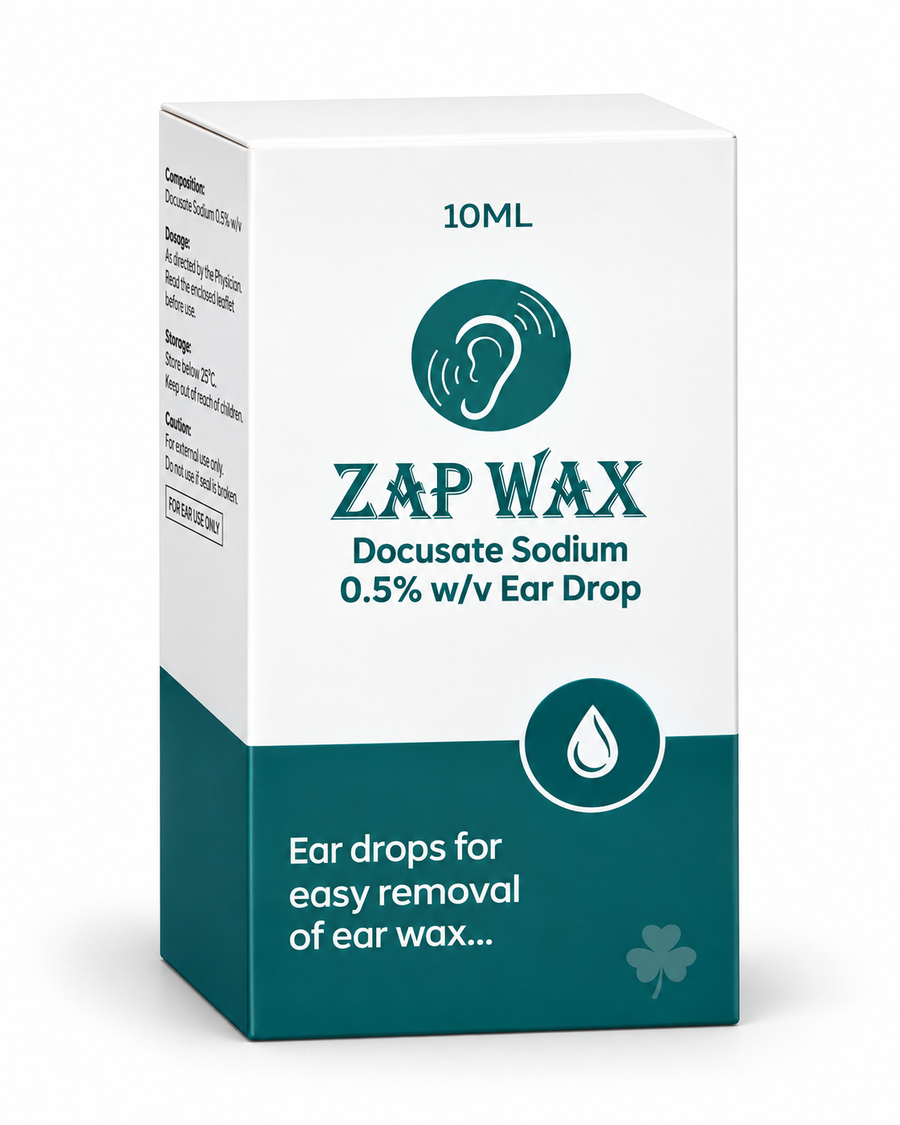 Zap Wax Docusate Sodium 0.5% w/v Ear Drop 10 ml