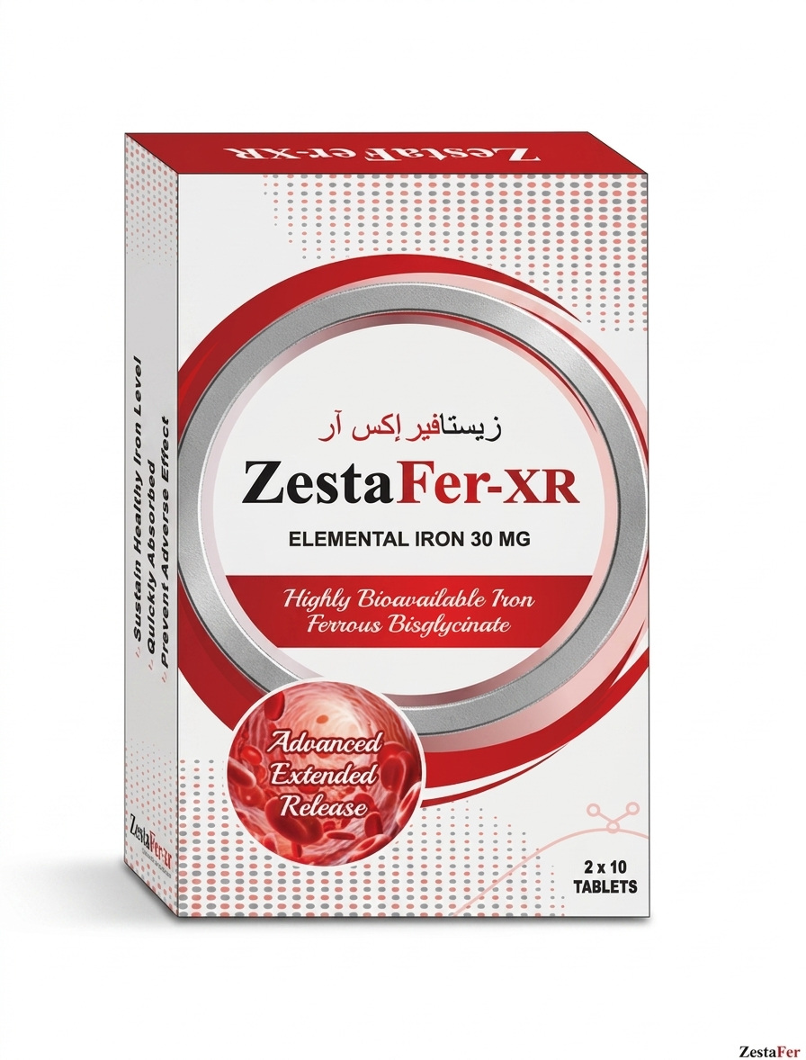 ZestaFer-XR Elemental Iron 30 mg Tablets 20's