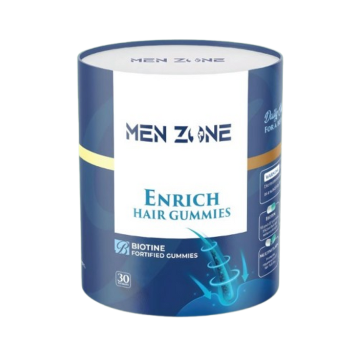 Men Zone Enrich Hair Gummies 30's